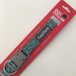 FuzzYard Teal Dog Collar